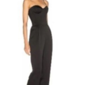 Rasario strapless jumpsuit IT38 US 4 black